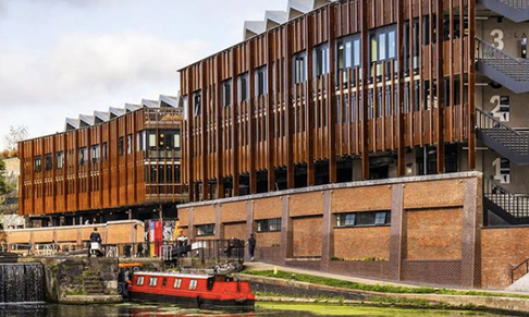 Camden Market's Hawley Wharf opens